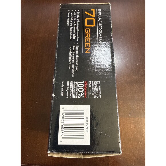 Living Solutions Indoor/Outdoor Light Set 70 Green - Picture 4 of 4